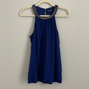 Express, navy blue tank top, size small